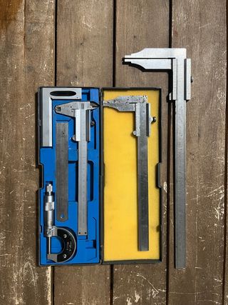 Lote calibres profesionales antiguos suizo/frances