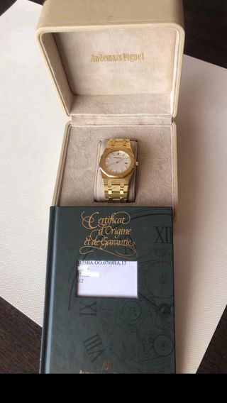 Audemars Piguet royal oak 56175ba oro 33 m