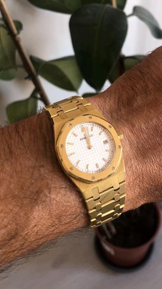 Audemars Piguet royal oak 56175ba oro 33 m