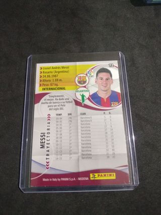 Cromo Leo Messi Megacracks 15/16