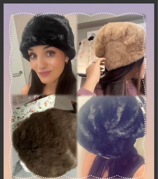 Gorro de pelo suave y cálido