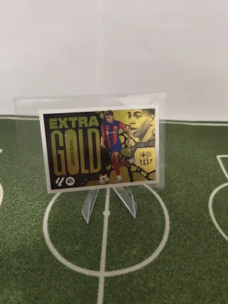 Cromo Lamine Yamal Extra Gold liga este