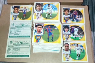 244 cromos diferentes  Liga Este 94-95