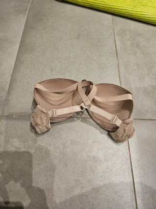 Sujetador Variance Beige Encaje