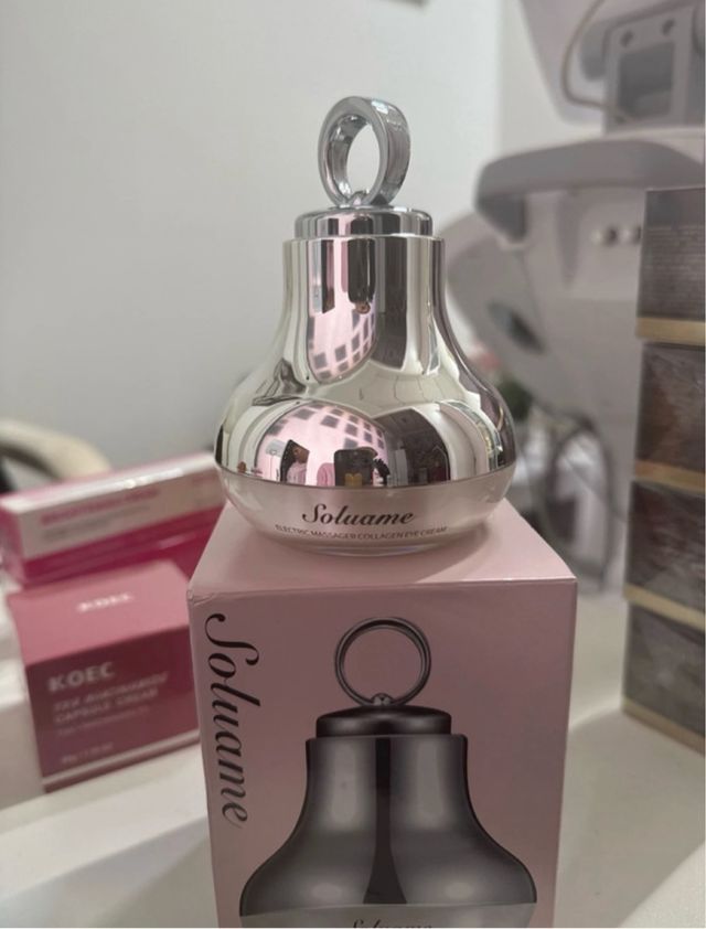 Crema Ojos Soluame Masaje Colágeno