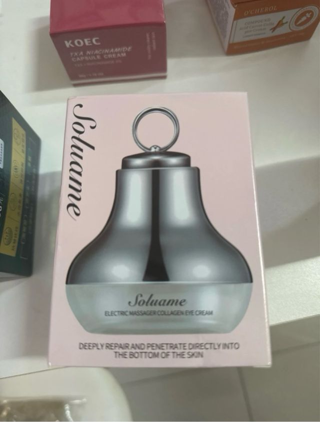 Crema Ojos Soluame Masaje Colágeno