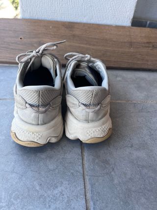 Zapatillas Adidas Beige/Gris Malla