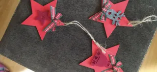 Adornos Navideños Estrella (5 uds)