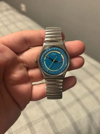 Orologio Swatch Stoplight Blu GY402