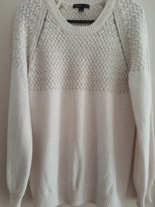 Jersey color crudo de Mango