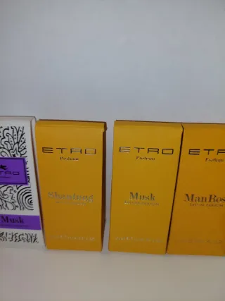 Set 5 Mini Profumi Etro Musk Man Rose