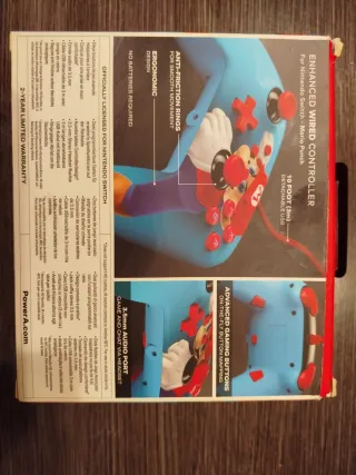 Controller Nintendo Switch PowerA Super Mario