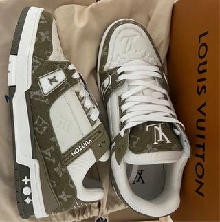 Zapatos Louis Vuitton Verdes y Blancos