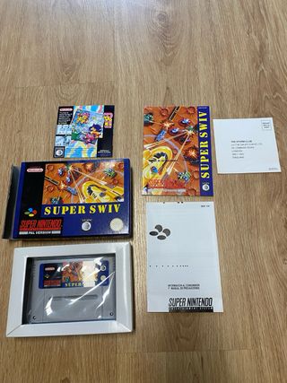 Super Swiv SNES ESP NUOVO