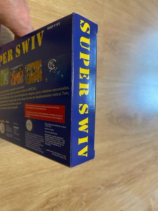 Super Swiv SNES ESP NUOVO