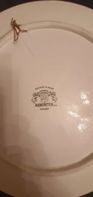 Lote 3 Piatti Decorativi Dorati