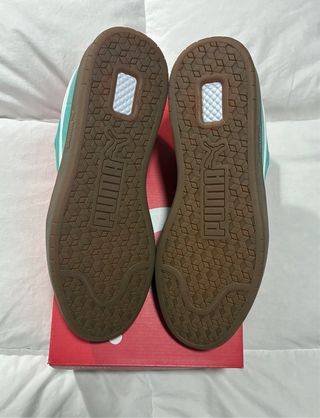 Zapatillas Puma Suede Ascenso Teal/Marrón