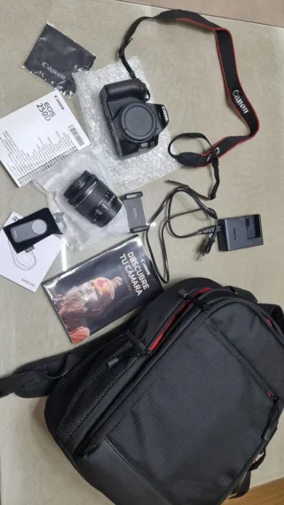 Canon EOS 250D Cámara DSLR Negra