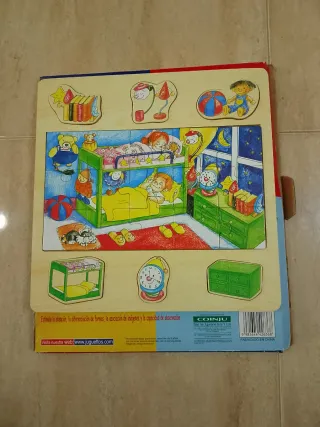 Lote 2 Puzles Madera +18 Meses