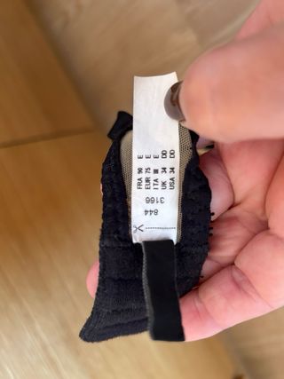 Sujetador de encaje y seda