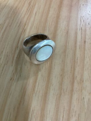 Anillo Tous Plata y Nácar Talla 11