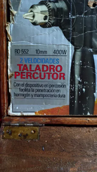 Taladro Percutor BD 552 10mm 400W