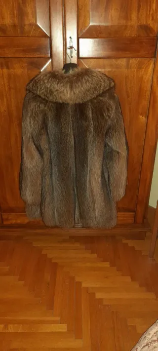 Pelliccia volpe argentata prezzo non trattabile