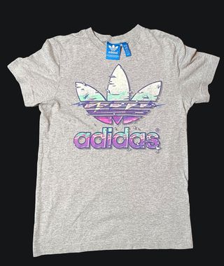 Camiseta Adidas Logo Trefoil Estampado