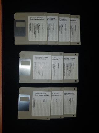 Disquetes Microsoft Windows Server 2000