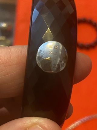 Conjunto Pulseras y Pendientes Negros y Blancos