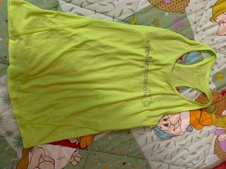 Canotta Champion donna taglia S gialla