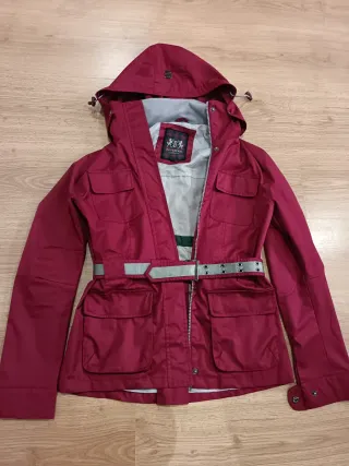 Parka Vértigo Mujer Roja