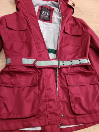 Parka Vértigo Mujer Roja