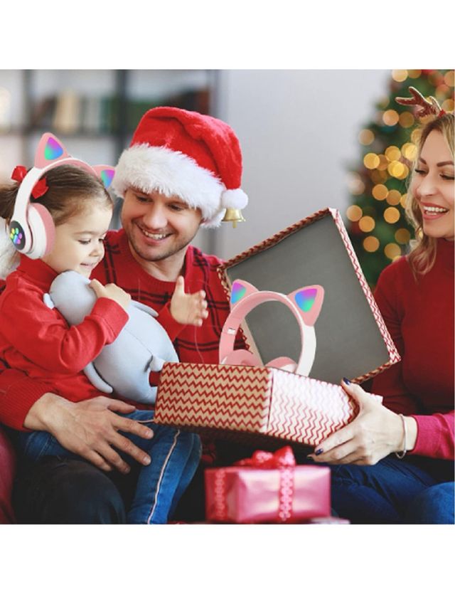 Auricolari Wireless per Bambine con Orecchie di Gatto