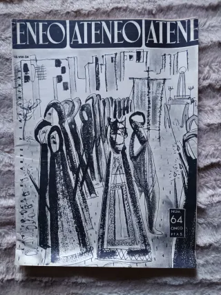 9 Revistas Ateneo España Años 52-54