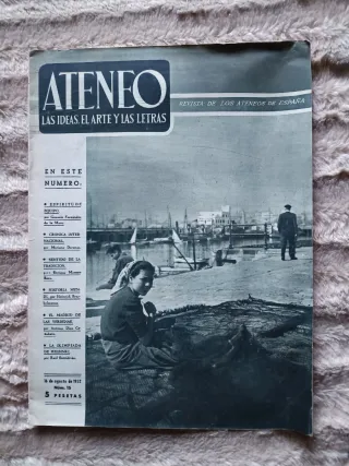 9 Revistas Ateneo España Años 52-54