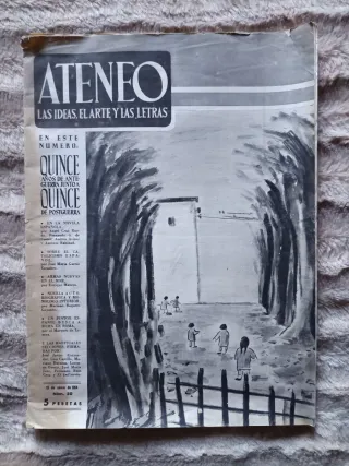 9 Revistas Ateneo España Años 52-54