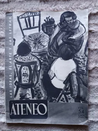 9 Revistas Ateneo España Años 52-54