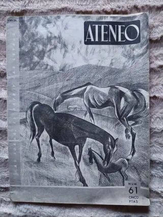 9 Revistas Ateneo España Años 52-54