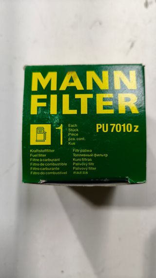 Filtro Combustible Mann Filter PU 7010z