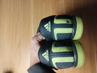 Zapatillas Powerlifting Adidas Negras y Amarillas