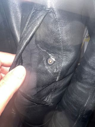 Giacca in pelle Bottega + accessori