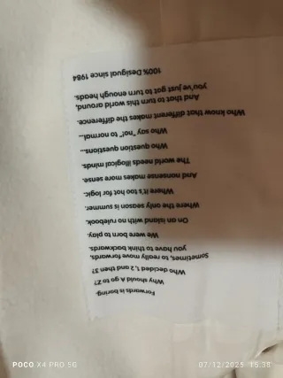 Abrigo Desigual blanco con capucha