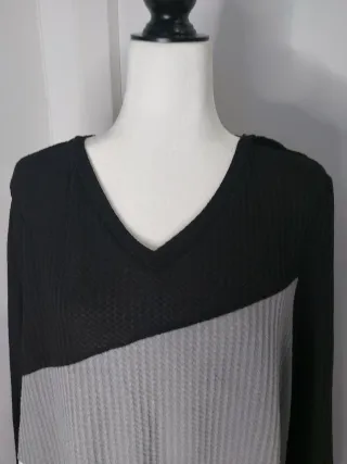 Camiseta manga larga bloques color