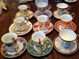 9 Tazzine da collezione