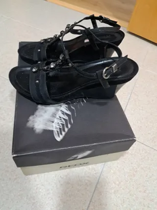 Sandalias Geox Talla 36 Negras