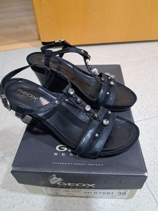 Sandalias Geox Talla 36 Negras