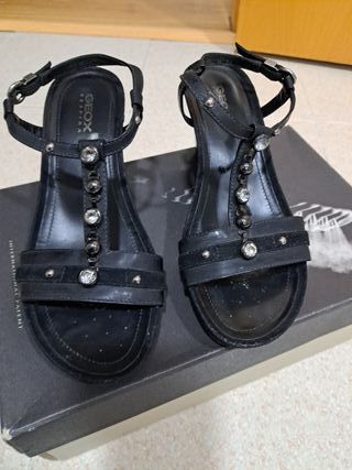 Sandalias Geox Talla 36 Negras