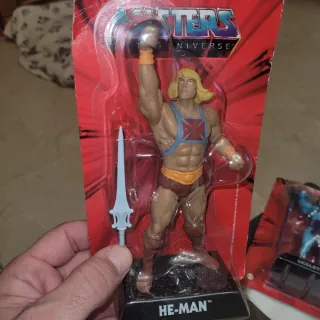 Figuras Masters of the Universe Skeletor y He-Man