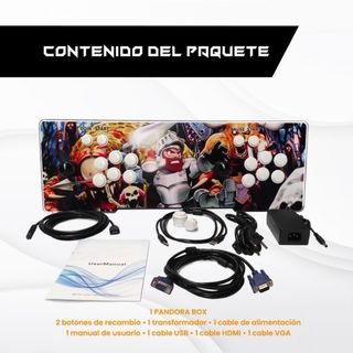 Consola Pandora Box 3D Wifi 8000 Juegos